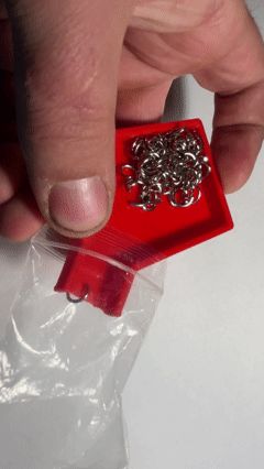 Modular funnel part tray | Sorting Tray
