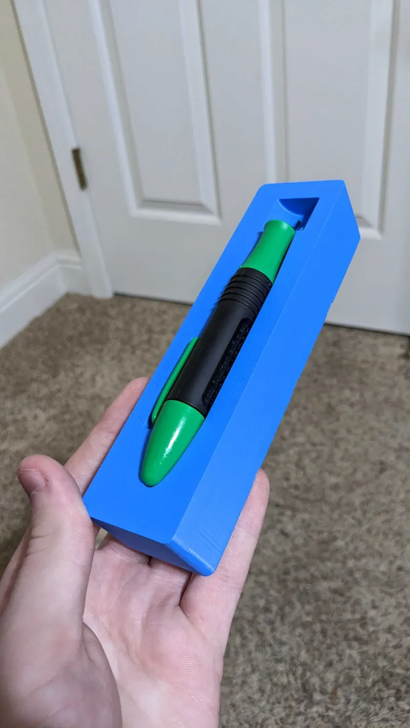 Gridfinity holder for spin deburring tool