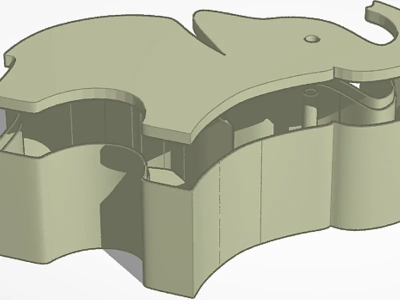 elephant light box