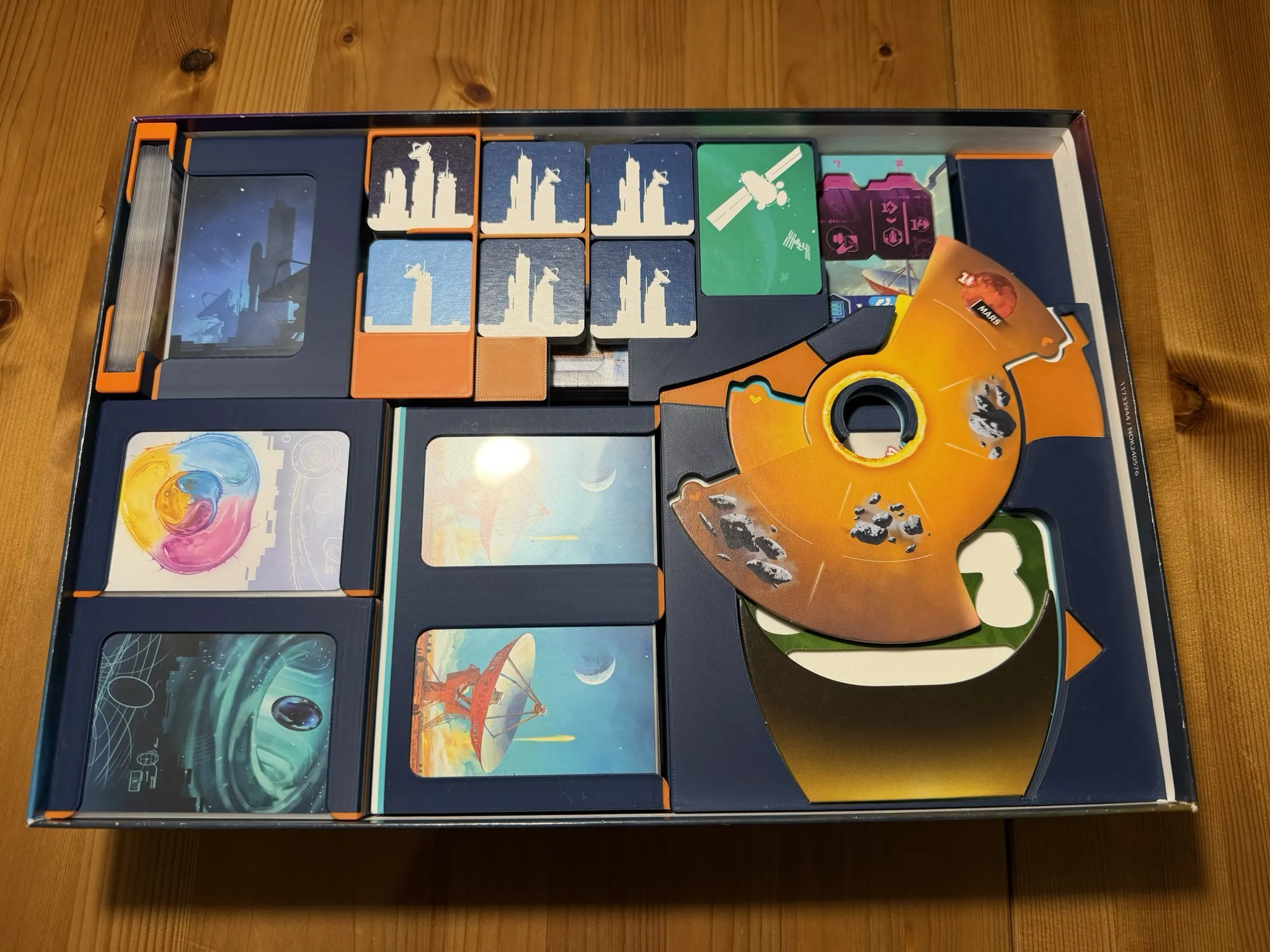 SETI + Space Agencies Expansion Boardgame Insert - Free 3D Print Model ...