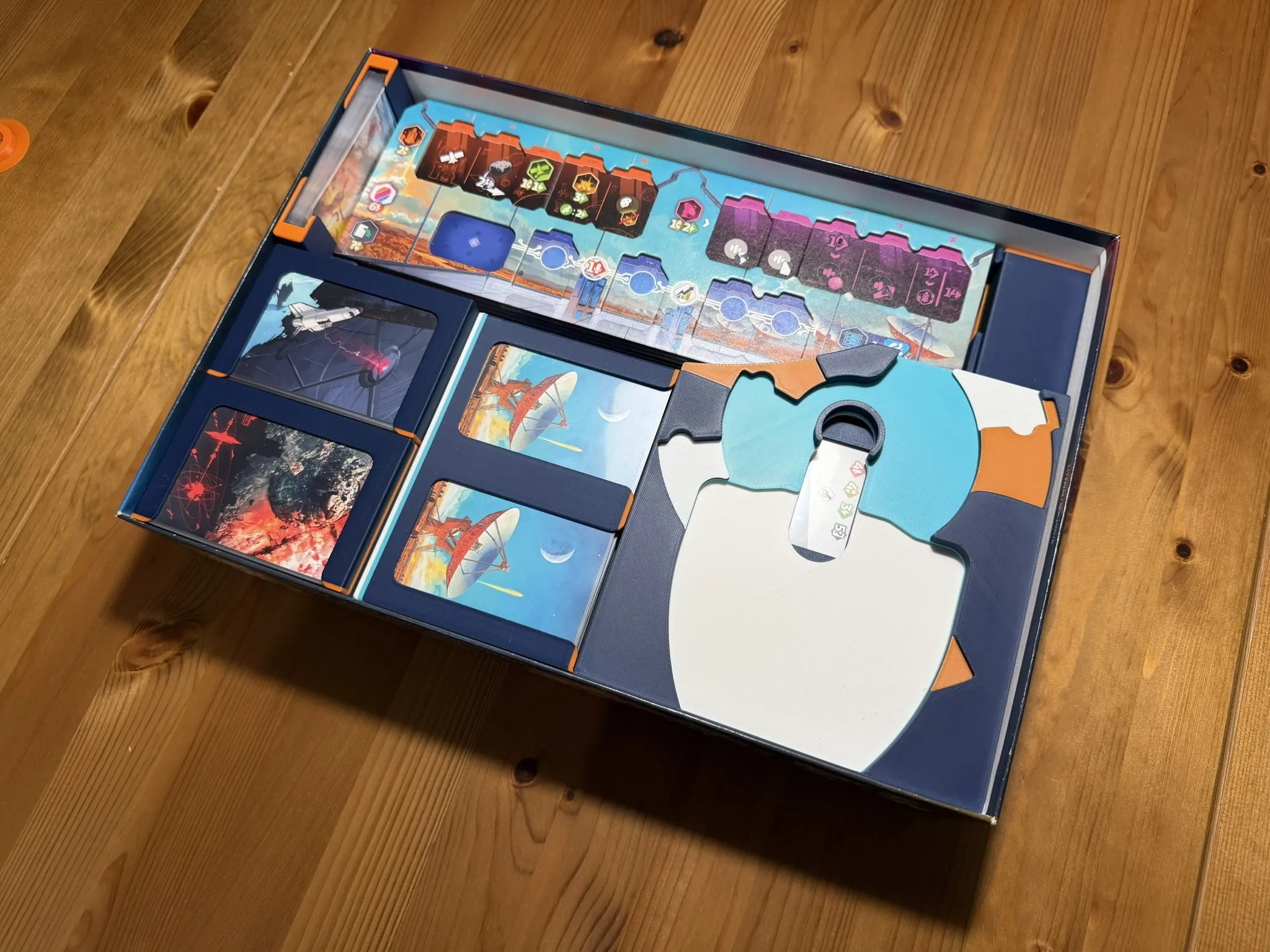SETI + Space Agencies Expansion Boardgame Insert - Free 3D Print Model ...