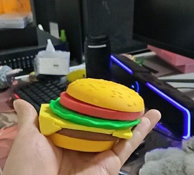No-drop burger