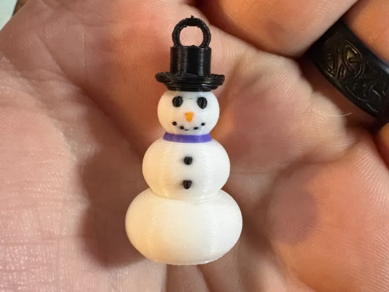 Happy Snowman Earrings - Holiday Jewelry