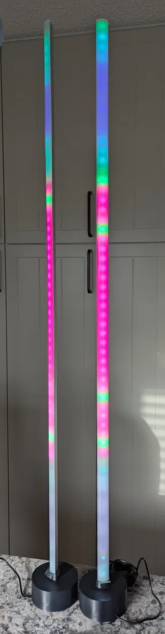 Sound Reactive Floor Lamp - WLED based