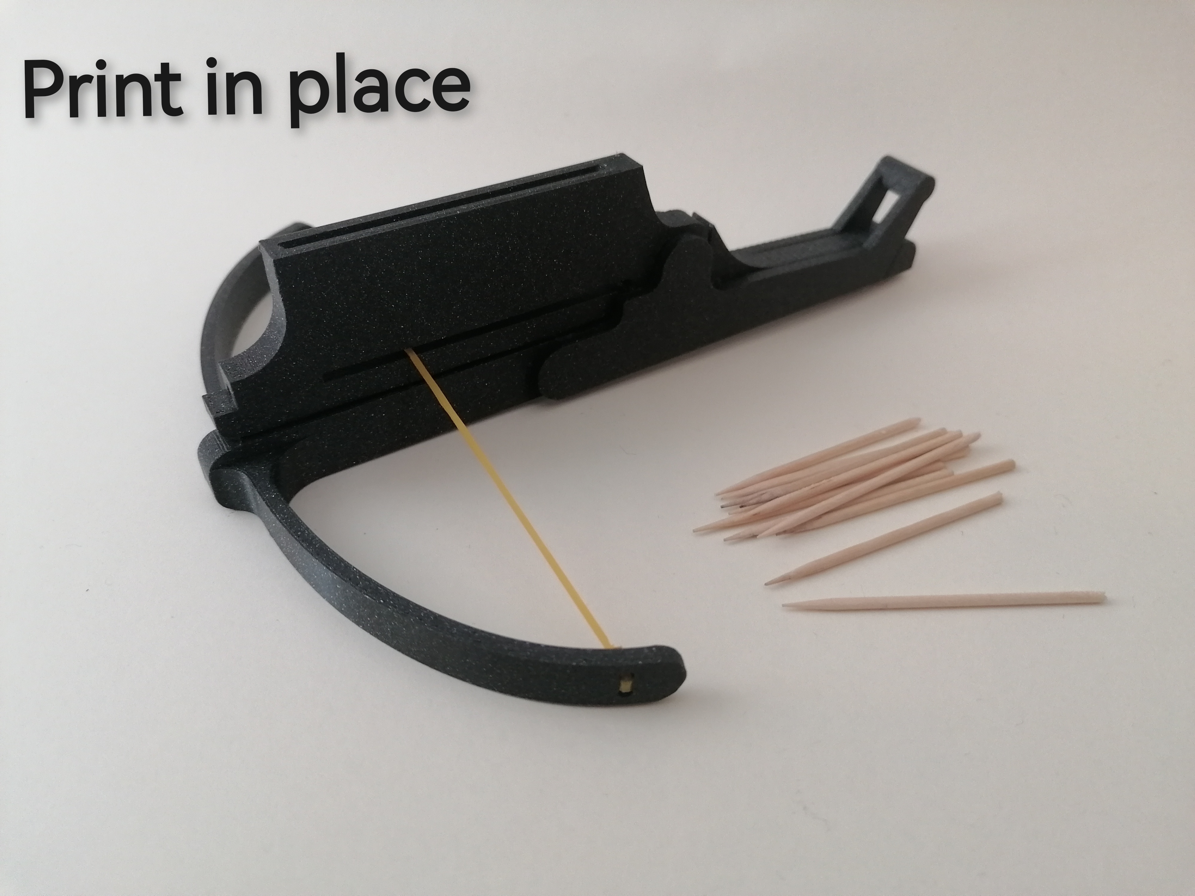 Repeating crossbow (print in place)