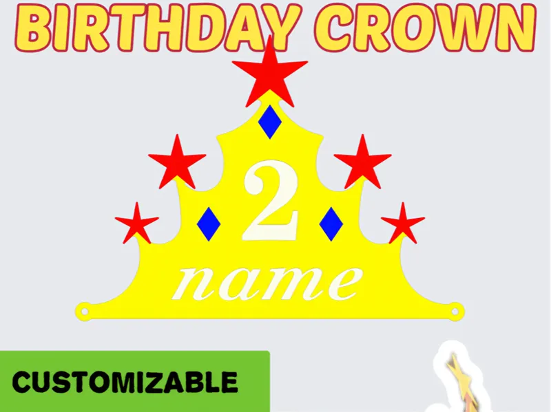 birthday crown