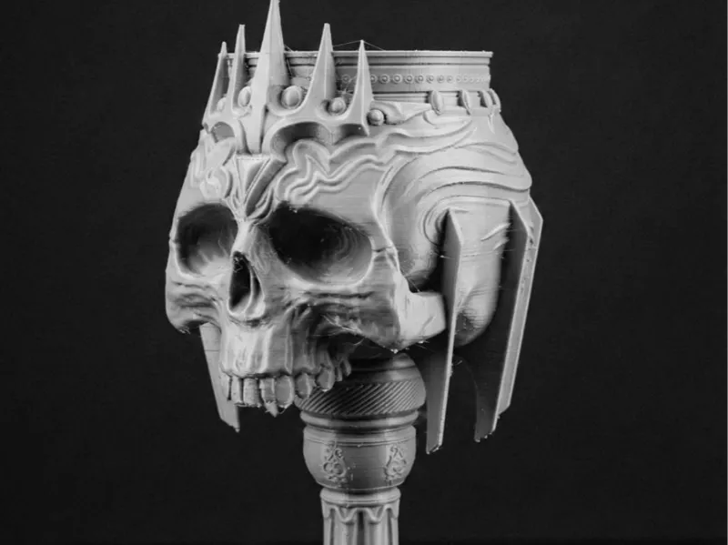 Throne of the Damned – Gothic Skull Goblet (Free)