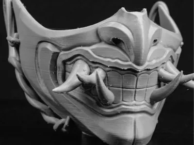 Oni Mask - Japanese Demon Mask - Free