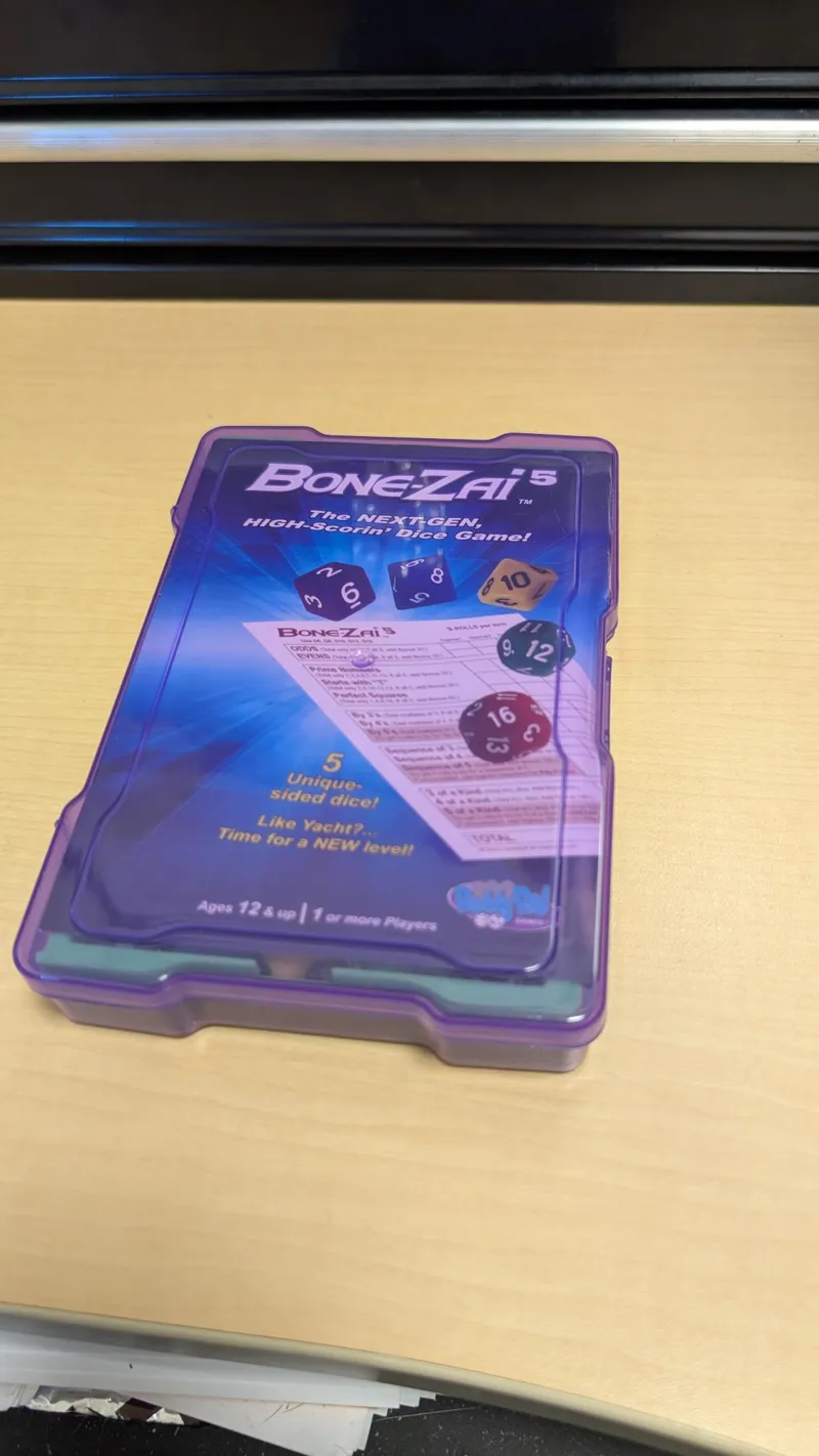 Photo Caddy Board Game Insert - Bone-Zai