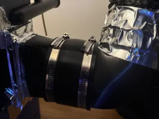Raccordo uscita fumi P2S