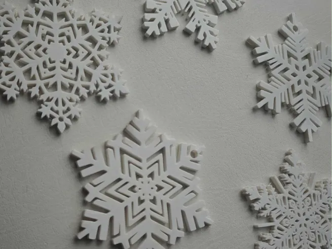 Snowflakes Christmas Decoration - Tree Pendant