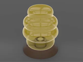 Base per lampada Ikea.(utilizzabile con vaso IKEA)
