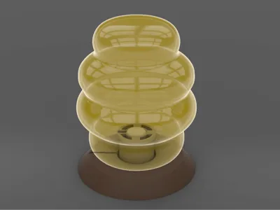 Ikea lamp base (usable with IKEA vase)