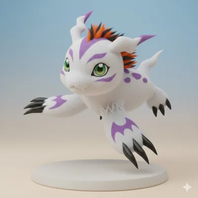 Gomamon Digimon Creature Model