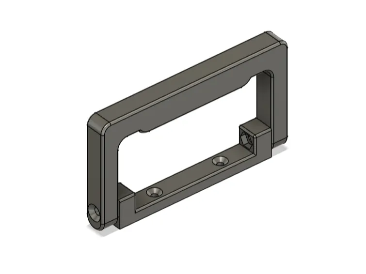 Universal foldable handle