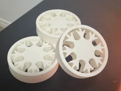 Snowflake Ornament Stands