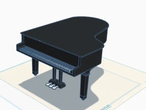 Piano model