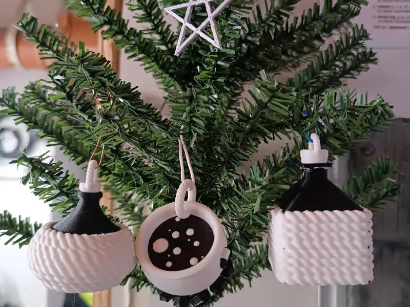 Witch ornament