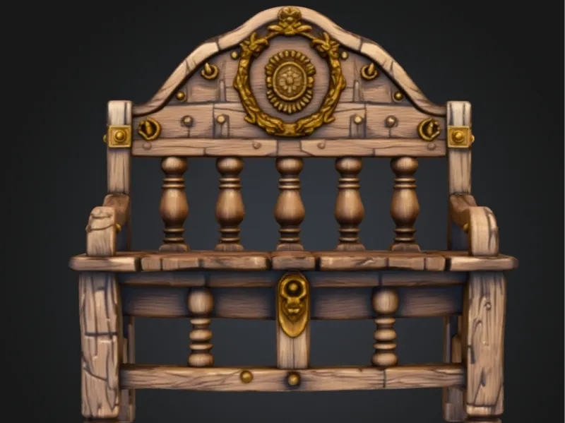 Midevil loveseat 