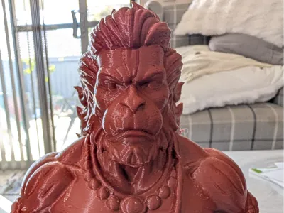 Hanuman – Powerful Stylized Bust