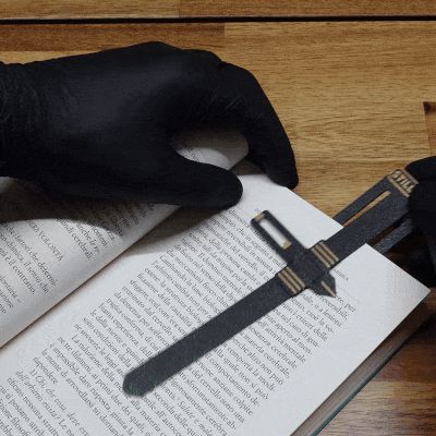 Bookmark / Wordmark - Fully 3d printable