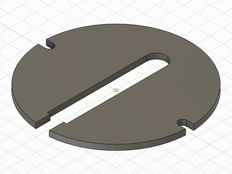 Jet band saw Throat Plate