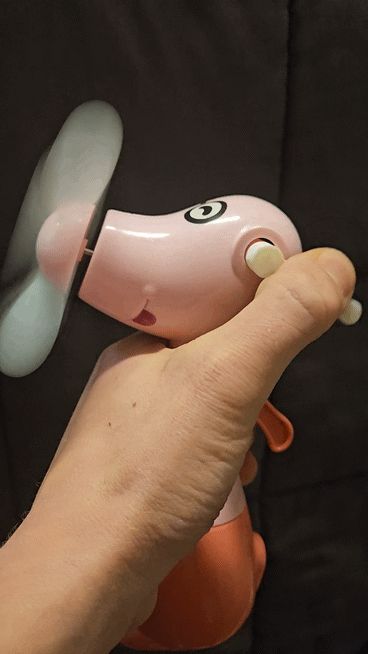 Handle for crank fan