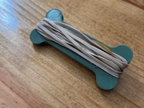 Rubber band holder
