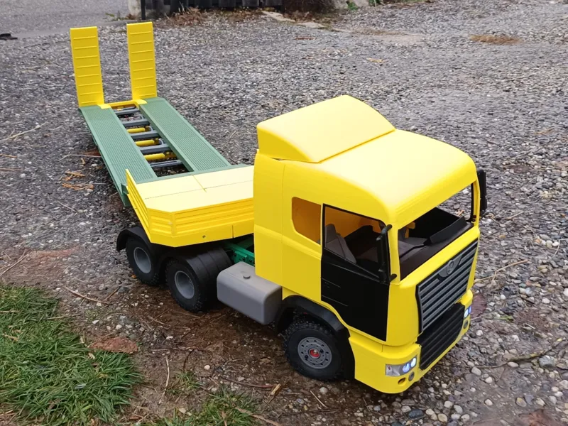 Pièce de carrosserie pour 1/10 RC 6x4 truck