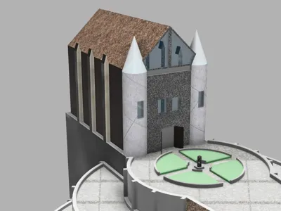 Minas Tirith 3D Model