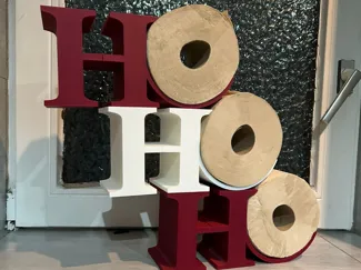 Ho Ho HO Klopapier halter