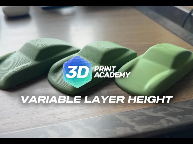 Variable Layer Height: Aula 30 - Peça para Prática