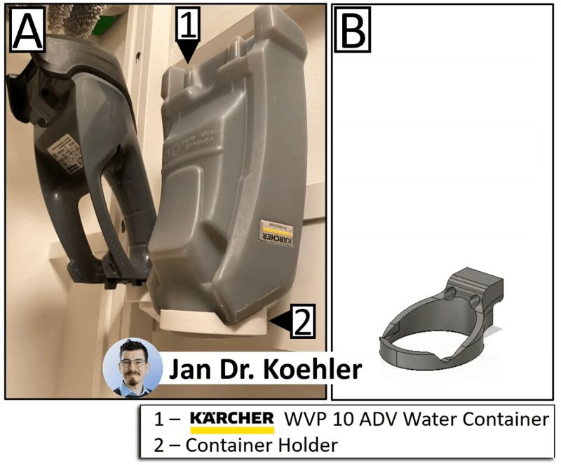 Kärcher WVP10 Advanced Water Container Holder