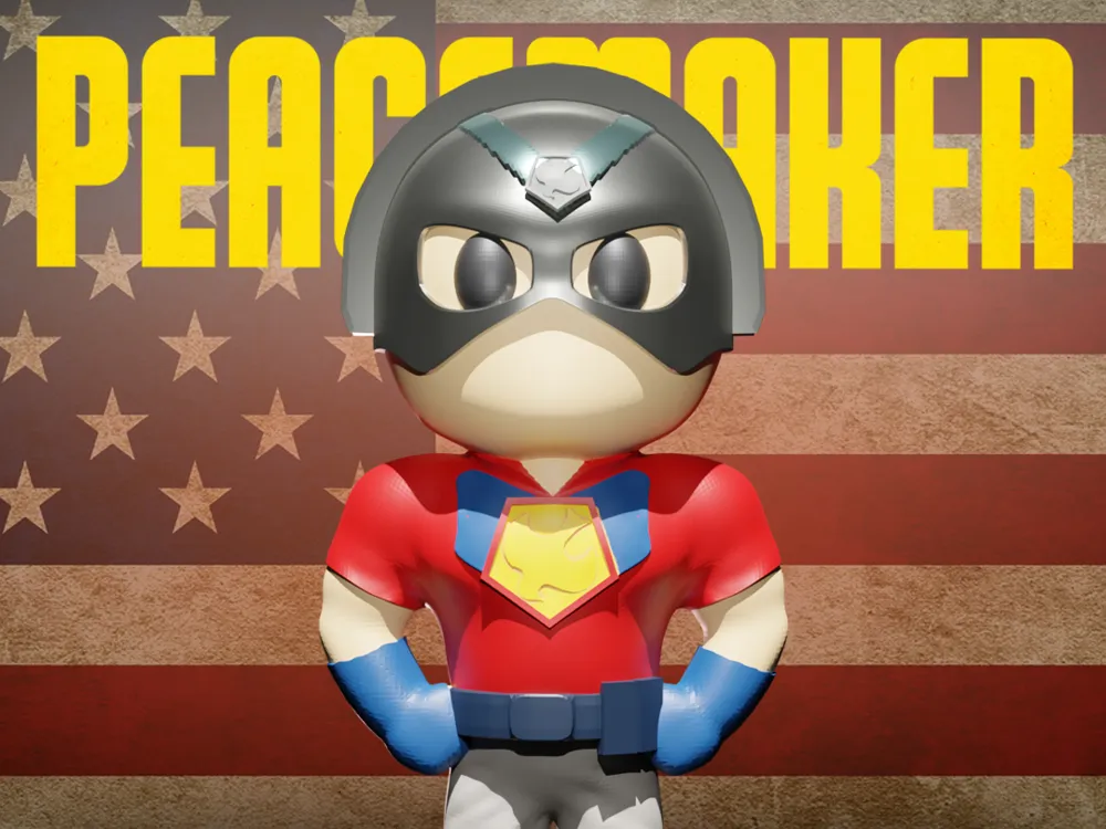 PEACEMAKER: DC DOUBLE BIT - Free 3D Print Model - MakerWorld