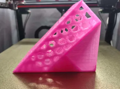 Slanted Hollow Pen Holder