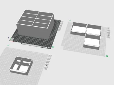 Desktop Organizer, Parts Organizer
