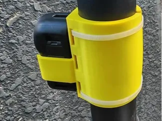DJI osmo nano 45mm自行车竖置安装支架(带壳版/不带壳版)