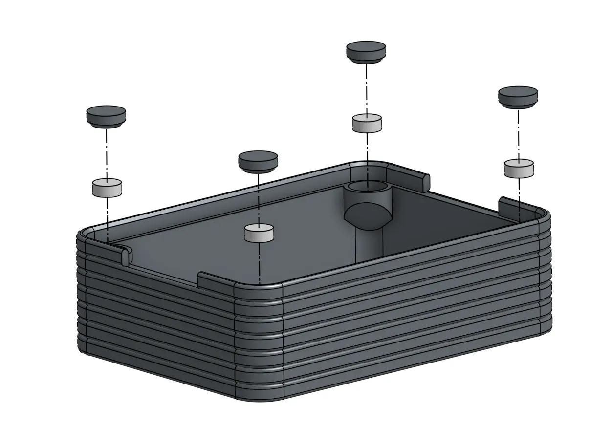 MagSnap Box Linea - 50x75mm with Bottom Magnets - Free 3D Print Model ...
