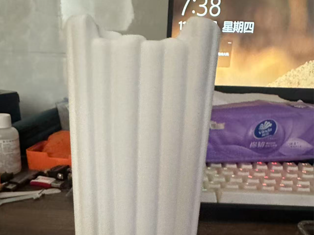 简约现代高级感奶油陶瓷花瓶鲜花水培插花摆件客厅餐桌干花装饰品