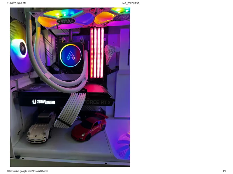 Corsair H100I elite tube restraints