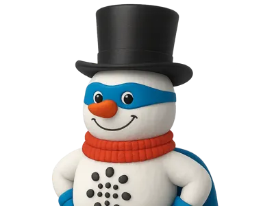 A Frosty Super Hero