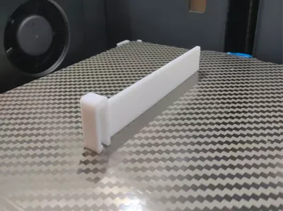 Refrigerator door rack divider/storage box divider/12g filament quick printing (140mm depth)