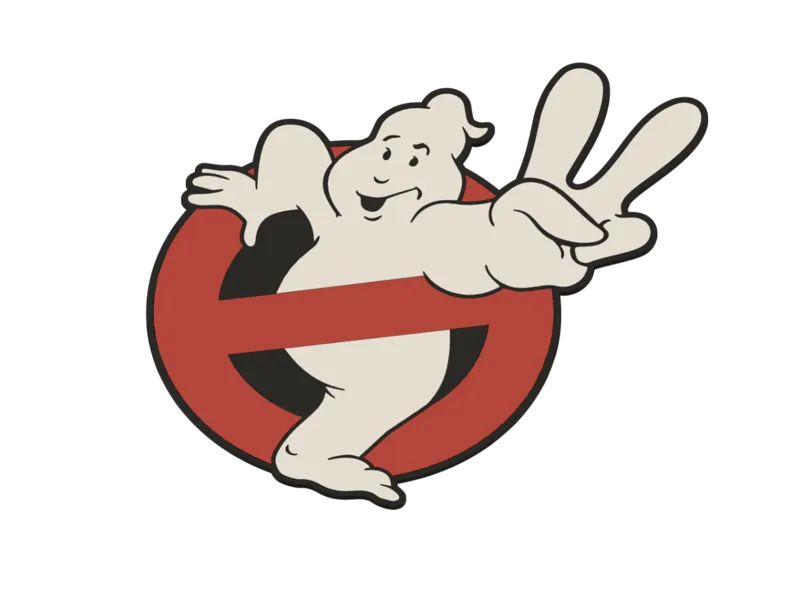 Plaque fantôme Ghostbuster 2