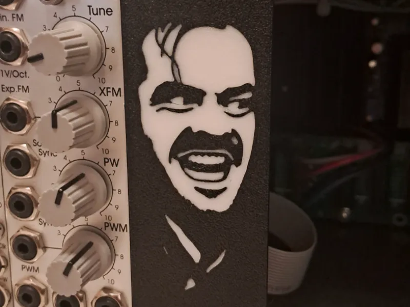 Here's Johnny! - The Eurorack Blank Panel