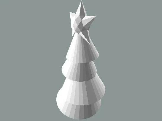 Christmas Tree With Star