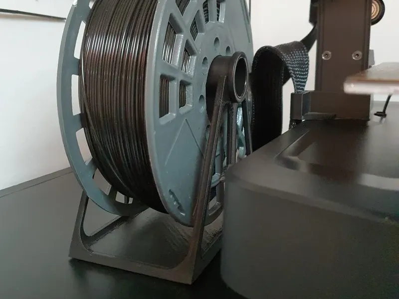 Simple External Filament Spool Holder Support