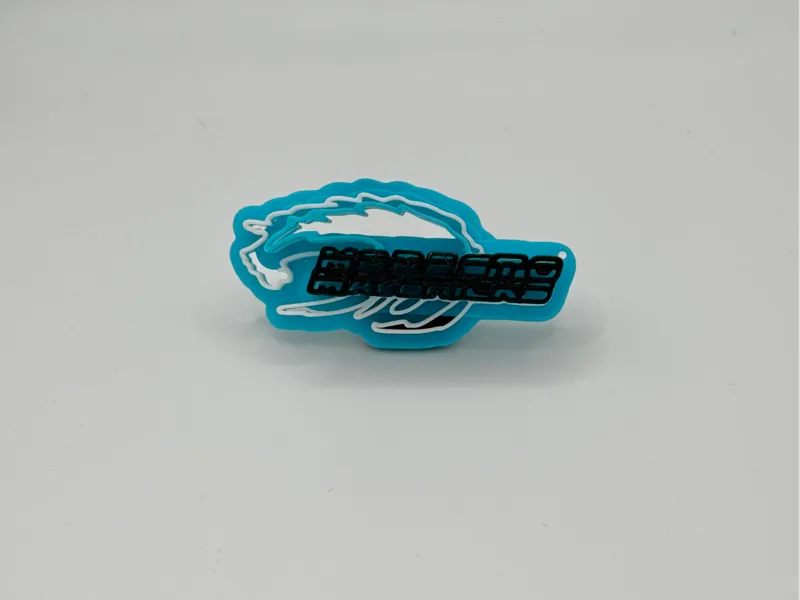 Modesto Mavericks Keychain Bogg Bag Bit