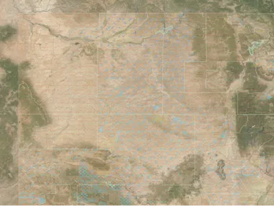 New Mexico 1:500,000 scale (00-27 of 99)