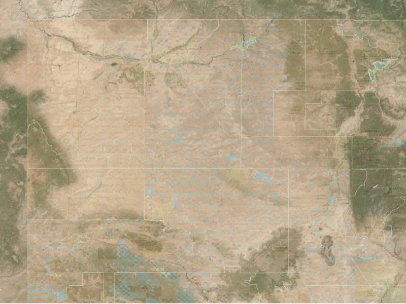 New Mexico 1:500,000 scale (00-27 of 99)