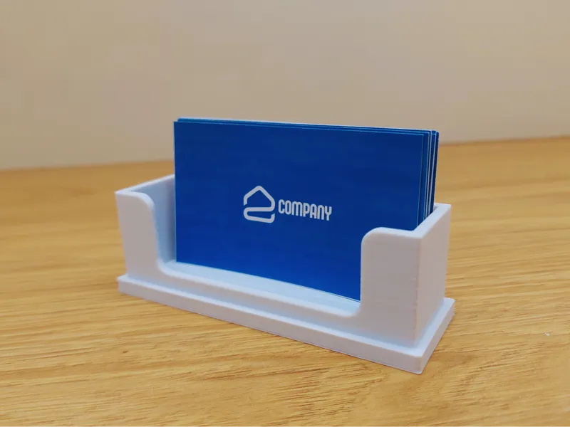 Simple business card holder stylish  container 